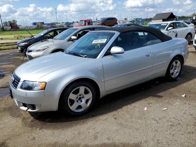 AUDI A4 1.8 CAB 2005 with VIN WAUAC48H45K015719 - Photo from auction