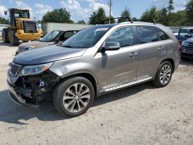 KIA SORENTO SX 2015 with VIN 5XYKWDA71FG567802 - Photo from auction
