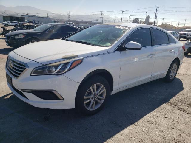 HYUNDAI SONATA SE 2017 with VIN 5NPE24AF9HH568546 - Photo from auction