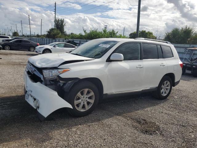 TOYOTA HIGHLANDER 2013 with VIN 5TDZK3EH6DS090811 - Photo from auction