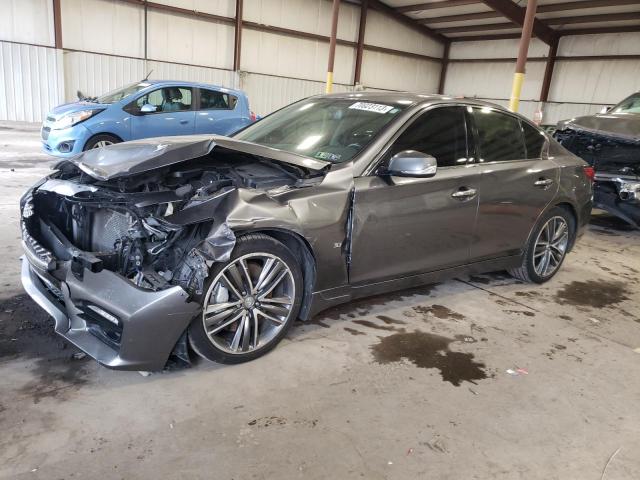 INFINITI Q50 BASE 2015 with VIN JN1BV7AR3FM409775 - Photo from auction