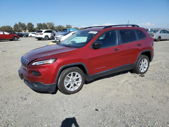 JEEP CHEROKEE S 2016 with VIN 1C4PJLAB5GW260060 - Photo from auction