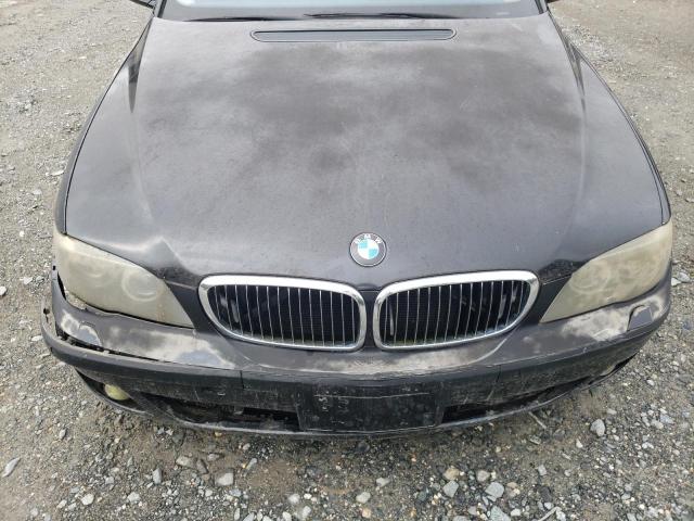 Photo 11 from auction – 2007 BMW 750 with VIN WBAHN83587DT66492