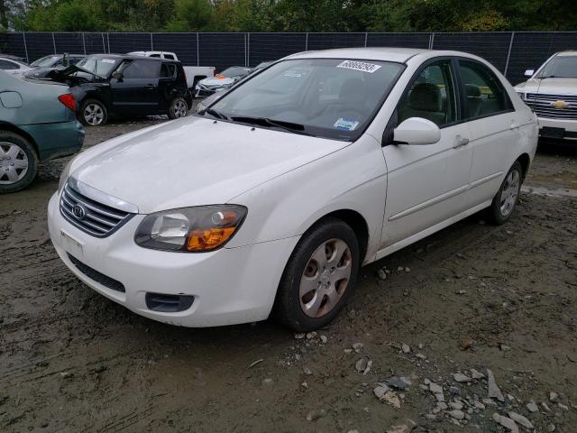 KIA SPECTRA 2009 with VIN KNAFE222495655152 - Photo from auction
