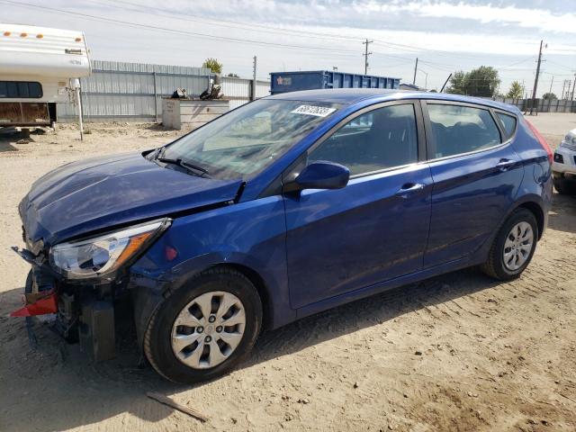 HYUNDAI ACCENT SE 2017 with VIN KMHCT5AE4HU324564 - Photo from auction