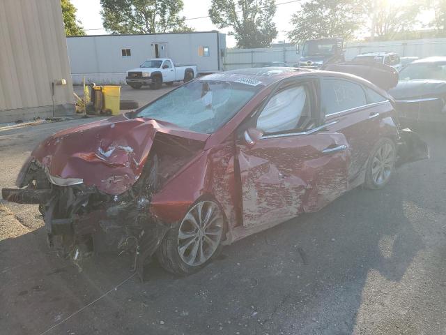 HYUNDAI SONATA SE 2014 with VIN 5NPEC4AC8EH915573 - Photo from auction