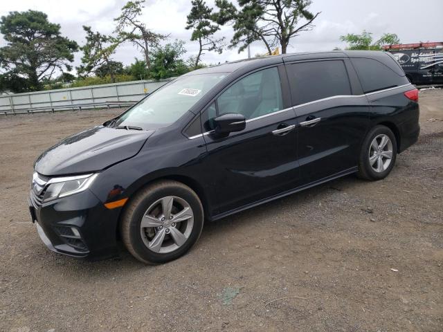 HONDA ODYSSEY EX 2018 with VIN 5FNRL6H74JB093367 - Photo from auction
