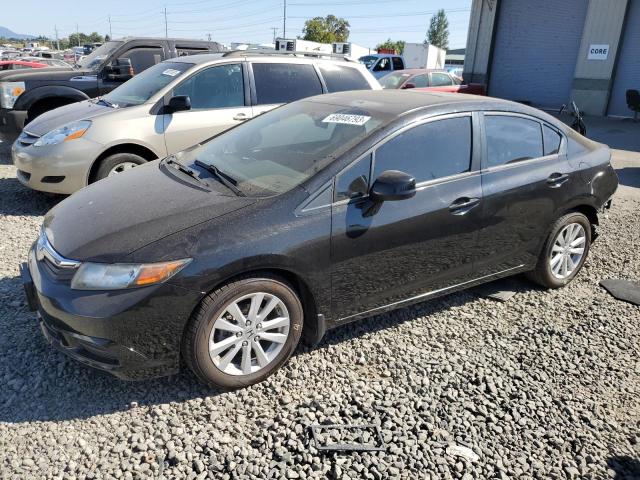 HONDA CIVIC EX 2012 with VIN 2HGFB2F86CH576898 - Photo from auction