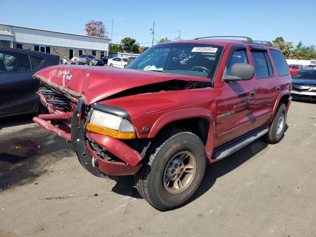 DODGE DURANGO 2000 with VIN 1B4HS28N2YF273729 - Photo from auction
