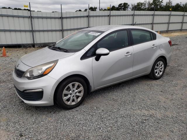KIA RIO LX 2016 with VIN KNADM4A36G6640322 - Photo from auction