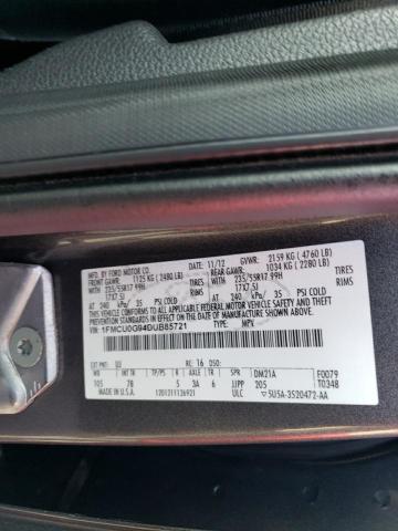 Photo 14 from auction – 2013 FORD ESCAPE SE with VIN 1FMCU0G94DUB85721