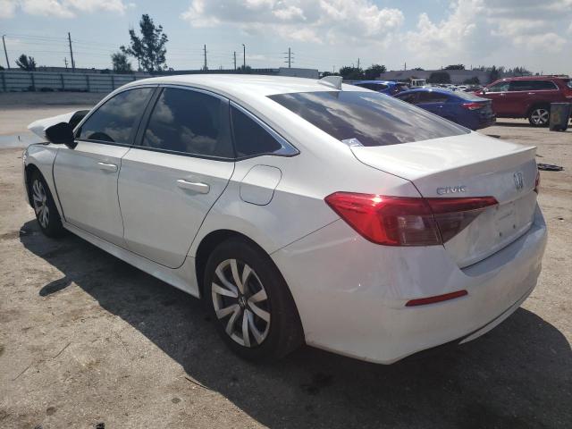 Photo 2 from auction – 2022 HONDA CIVIC LX with VIN 2HGFE2F26NH563302