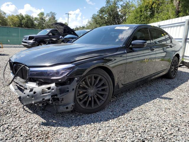 BMW 740 I 2019 with VIN WBA7E2C51KB454698 - Photo from auction