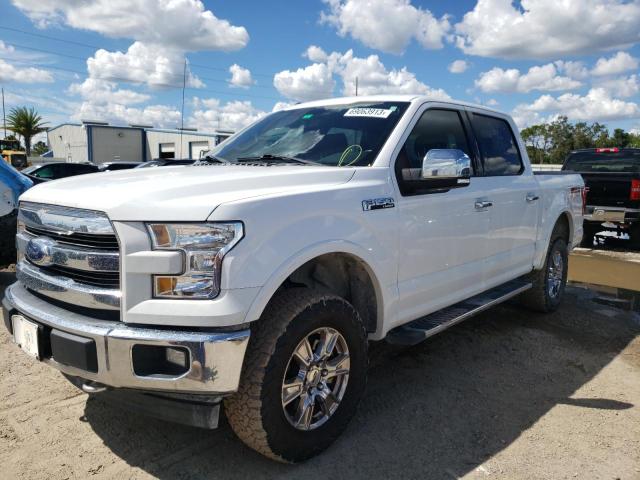 FORD F150 SUPER 2017 with VIN 1FTEW1EFXHKD20806 - Photo from auction