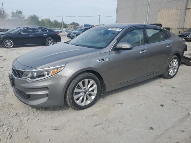 KIA OPTIMA EX 2016 with VIN 5XXGU4L35GG055424 - Photo from auction