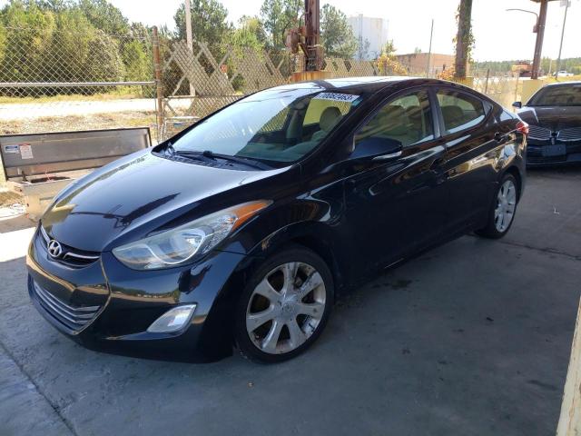 HYUNDAI ELANTRA GL 2012 z numerem VIN 5NPDH4AE3CH127828 - Zdjęcie z aukcji