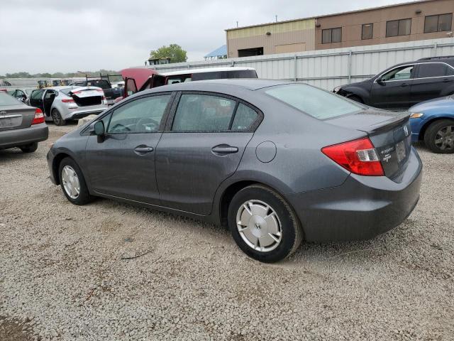 Photo 2 from auction – 2012 HONDA CIVIC HF with VIN 2HGFB2F6XCH315255