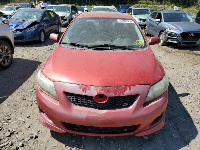 Photo 5 from auction – 2009 TOYOTA COROLLA BA with VIN 2T1BU40E39C171294