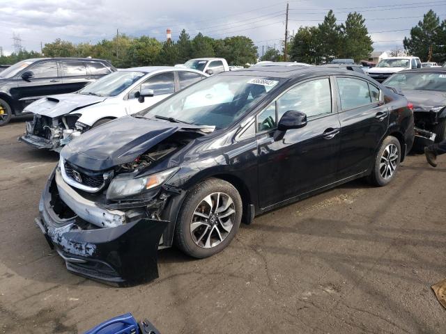 HONDA CIVIC EX 2013 with VIN 19XFB2F81DE200170 - Photo from auction