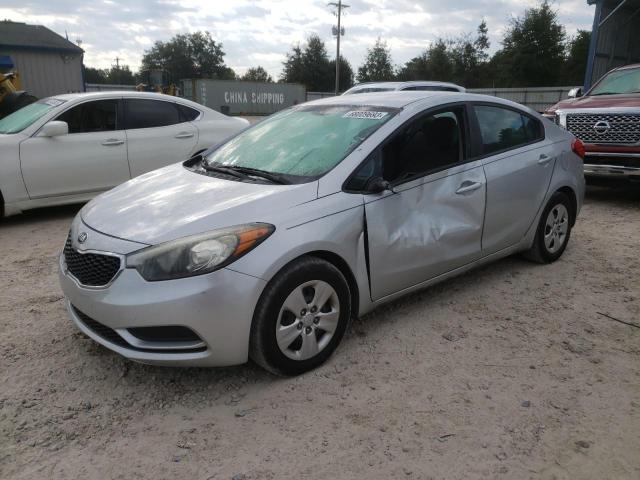 KIA FORTE LX 2015 with VIN KNAFK4A60F5406125 - Photo from auction