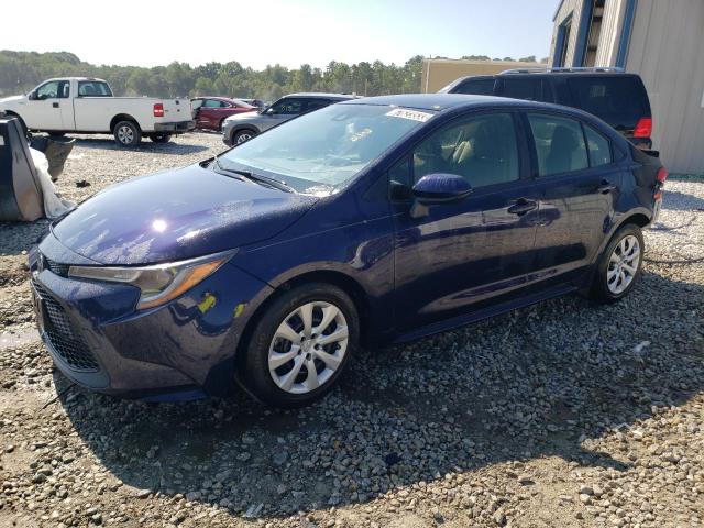 TOYOTA COROLLA LE 2021 with VIN JTDEPMAEXMJ138146 - Photo from auction