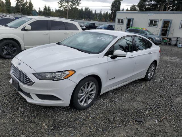 FORD FUSION SE 2017 with VIN 3FA6P0LU1HR355135 - Photo from auction