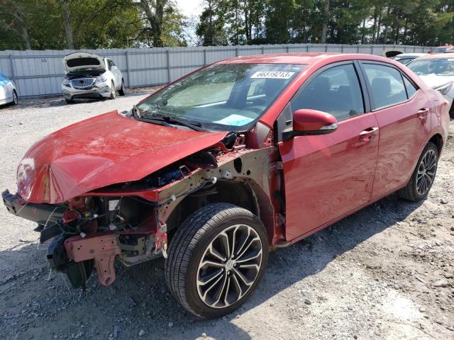 TOYOTA COROLLA L 2016 with VIN 5YFBURHEXGP561596 - Photo from auction