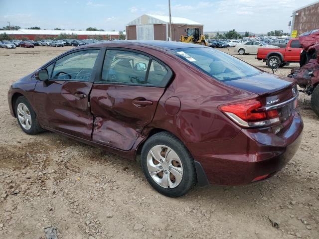 Photo 2 from auction – 2013 HONDA CIVIC LX with VIN 19XFB2F55DE022687