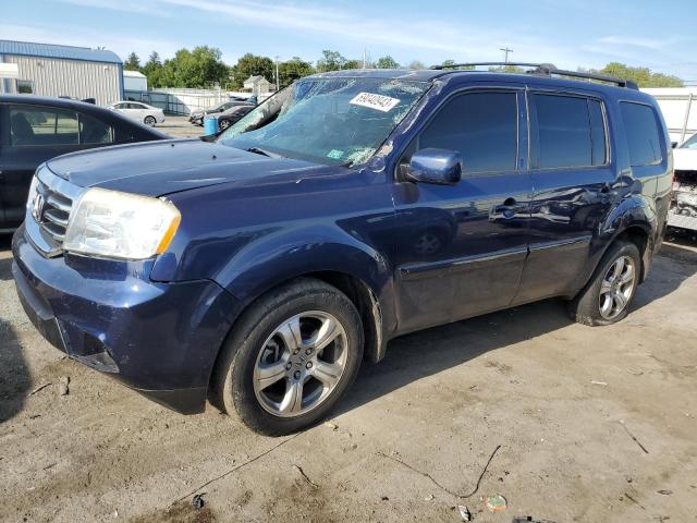 HONDA PILOT EXL 2013 with VIN 5FNYF4H53DB060371 - Photo from auction