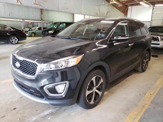 KIA SORENTO EX 2016 with VIN 5XYPH4A14GG136562 - Photo from auction