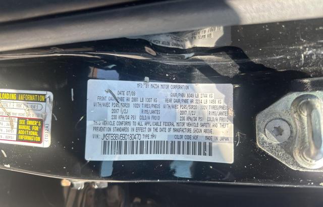 Снимка 10 от търг – 2009 MAZDA CX-9 с VIN JM3TB38V690180470