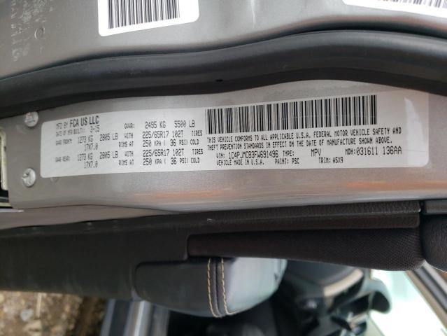 Photo 14 from auction – 2015 JEEP CHEROKEE L with VIN 1C4PJMCB3FW691496