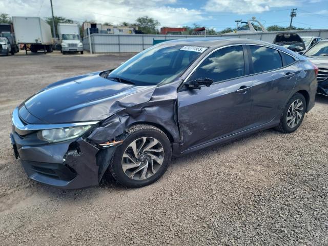 HONDA CIVIC EX 2018 with VIN 2HGFC2F7XJH541251 - Photo from auction