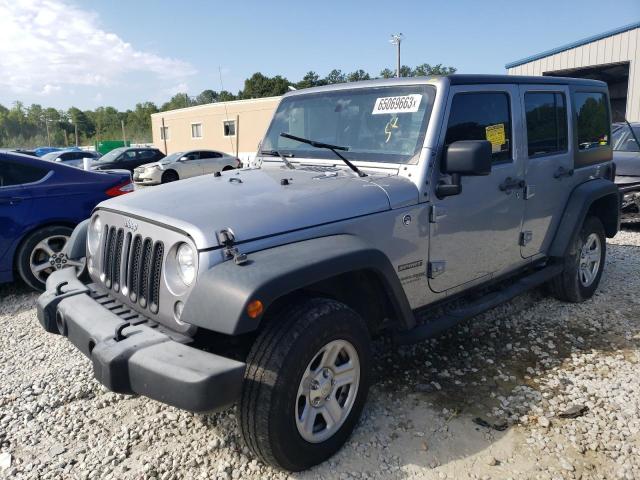 JEEP WRANGLER U 2018 with VIN 1C4BJWDG9JL882835 - Photo from auction