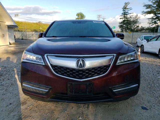 Photo 5 from auction – 2016 ACURA MDX TECHNO with VIN 5FRYD4H41GB041737