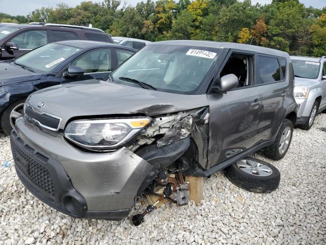 KIA SOUL 2014 with VIN KNDJN2A21E7015042 - Photo from auction
