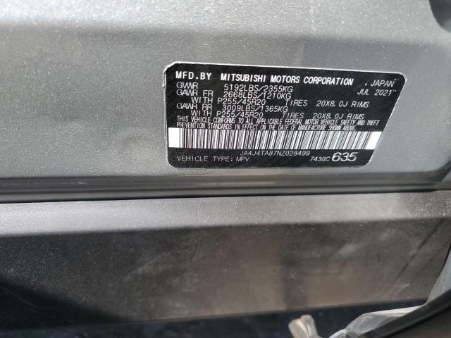 Photo 14 from auction – 2022 MITSUBISHI OUTLANDER with VIN JA4J4TA87NZ028499