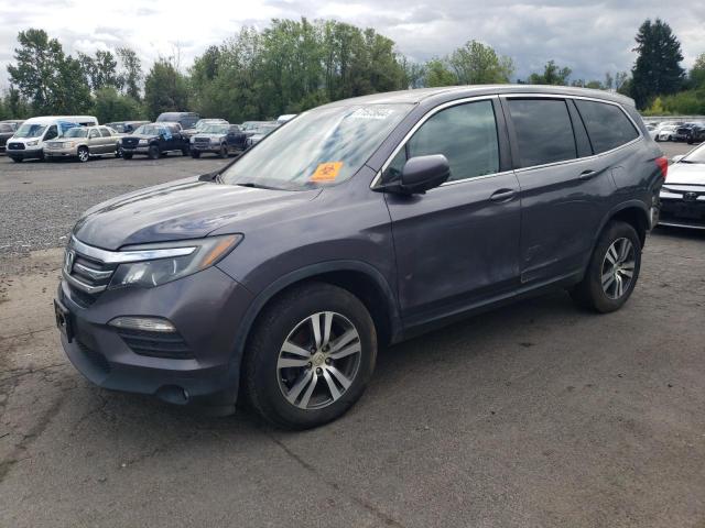 HONDA PILOT EX 2018 with VIN 5FNYF6H39JB052393 - Photo from auction