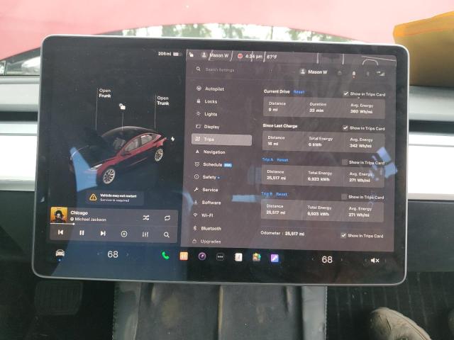 Photo 9 from auction – 2021 TESLA MODEL 3 with VIN 5YJ3E1EB6MF015608