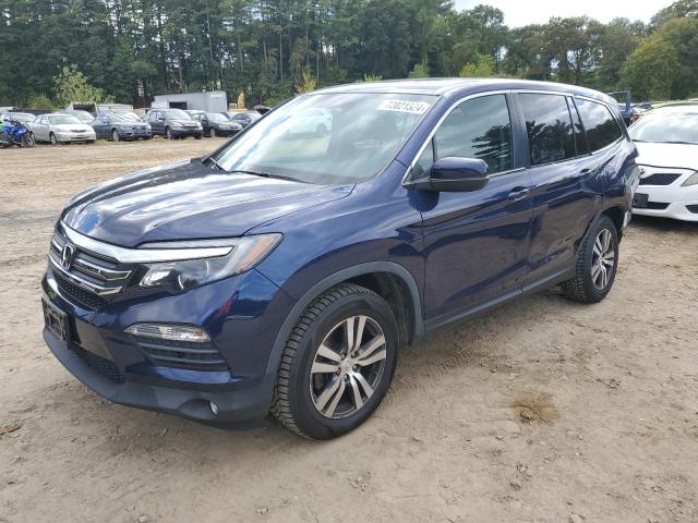 HONDA PILOT EXLN 2017 with VIN 5FNYF6H75HB057393 - Photo from auction