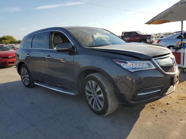 Photo 4 from auction – 2016 ACURA MDX TECHNO with VIN 5FRYD3H41GB016346