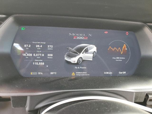 Photo 9 from auction – 2018 TESLA MODEL X with VIN 5YJXCBE43JF131651