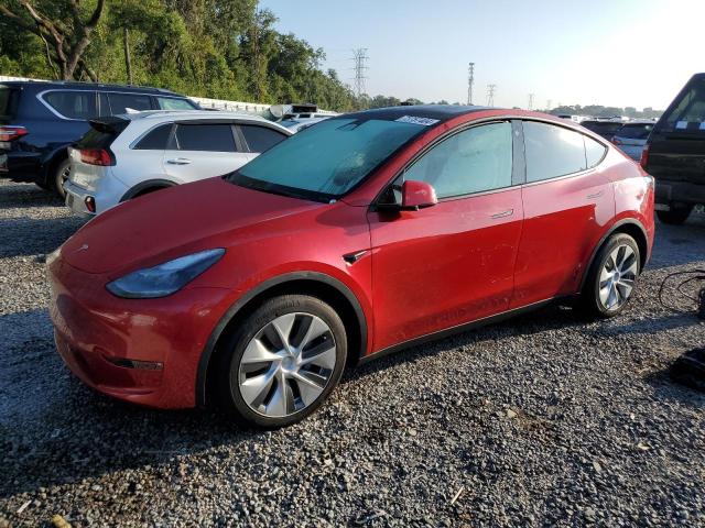 TESLA MODEL Y 2022 with VIN 7SAYGDEE4NF565731 - Photo from auction