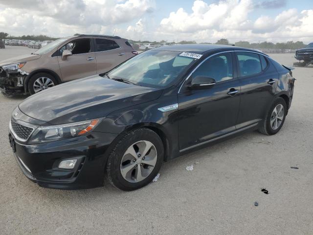 KIA OPTIMA HYB 2014 with VIN KNAGM4ADXE5071693 - Photo from auction