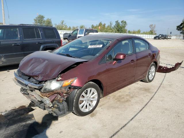 HONDA CIVIC EXL 2012 with VIN 19XFB2F93CE035066 - Photo from auction