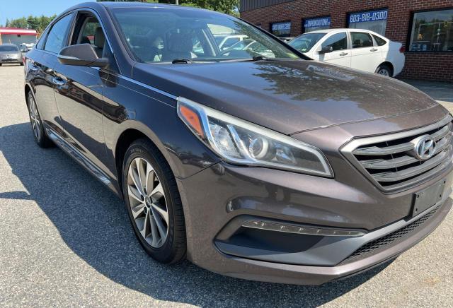 HYUNDAI SONATA SPO 2016 with VIN 5NPE34AF1GH433654 - Photo from auction
