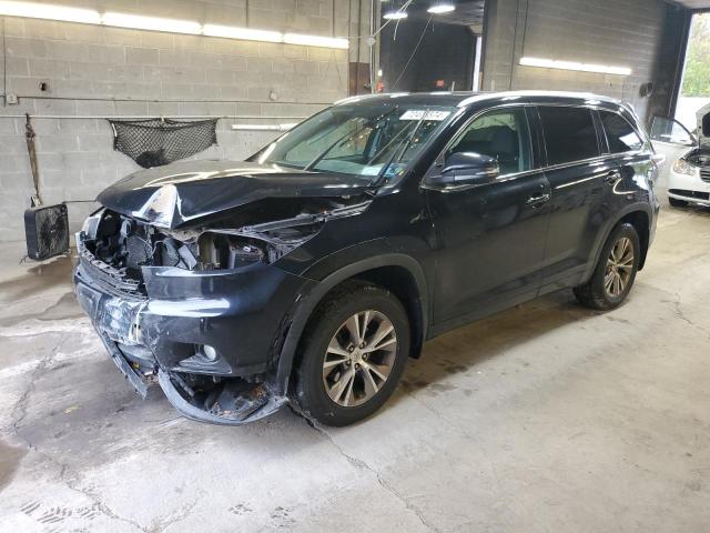 TOYOTA HIGHLANDER 2014 with VIN 5TDJKRFH1ES025834 - Photo from auction