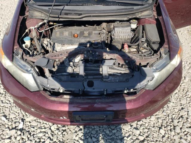 Photo 11 from auction – 2012 HONDA CIVIC LX with VIN 19XFB2F5XCE389647