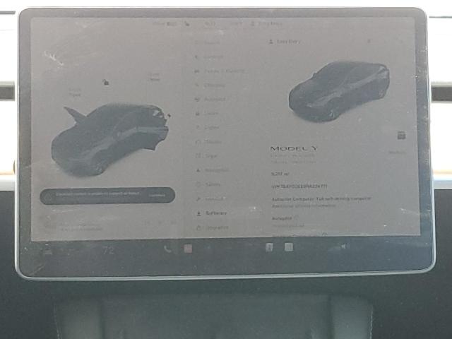 Photo 9 from auction – 2024 TESLA MODEL Y with VIN 7SAYGDEE6RA224771