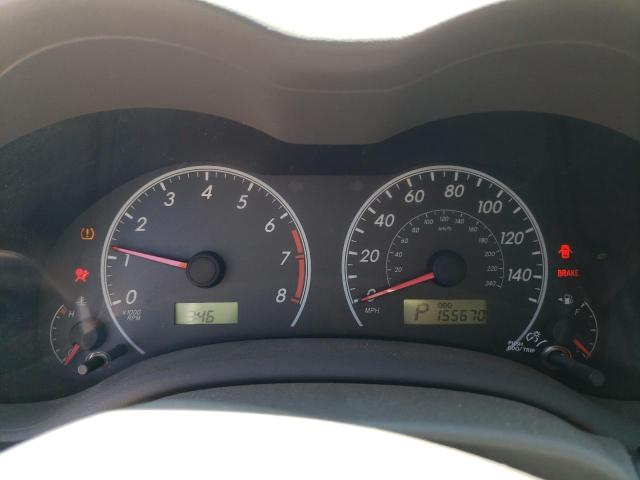 Photo 9 from auction – 2009 TOYOTA COROLLA BA with VIN 2T1BU40E69C066362